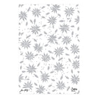 Tim Holtz Sizzix Vault Holly Poinsettia Large A5 Embossing Folder 667252 flwoers