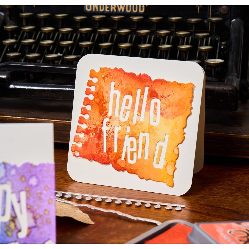 Tim Holtz Sizzix Vault March 2025 I Want It All Bundle edges