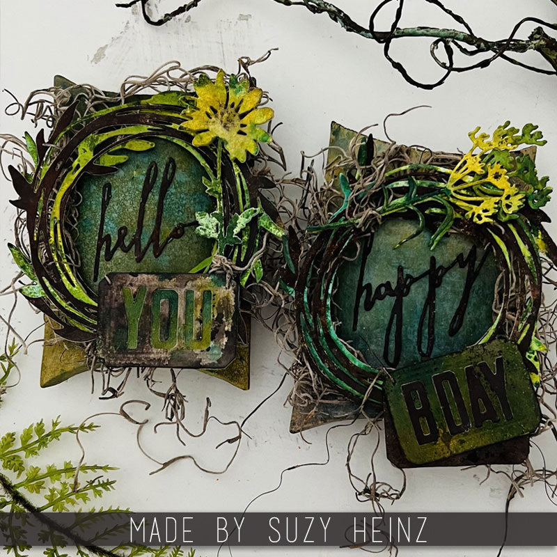 Tim Holtz Sizzix Vault Pillow Box and Bag Thinlits Dies 666568