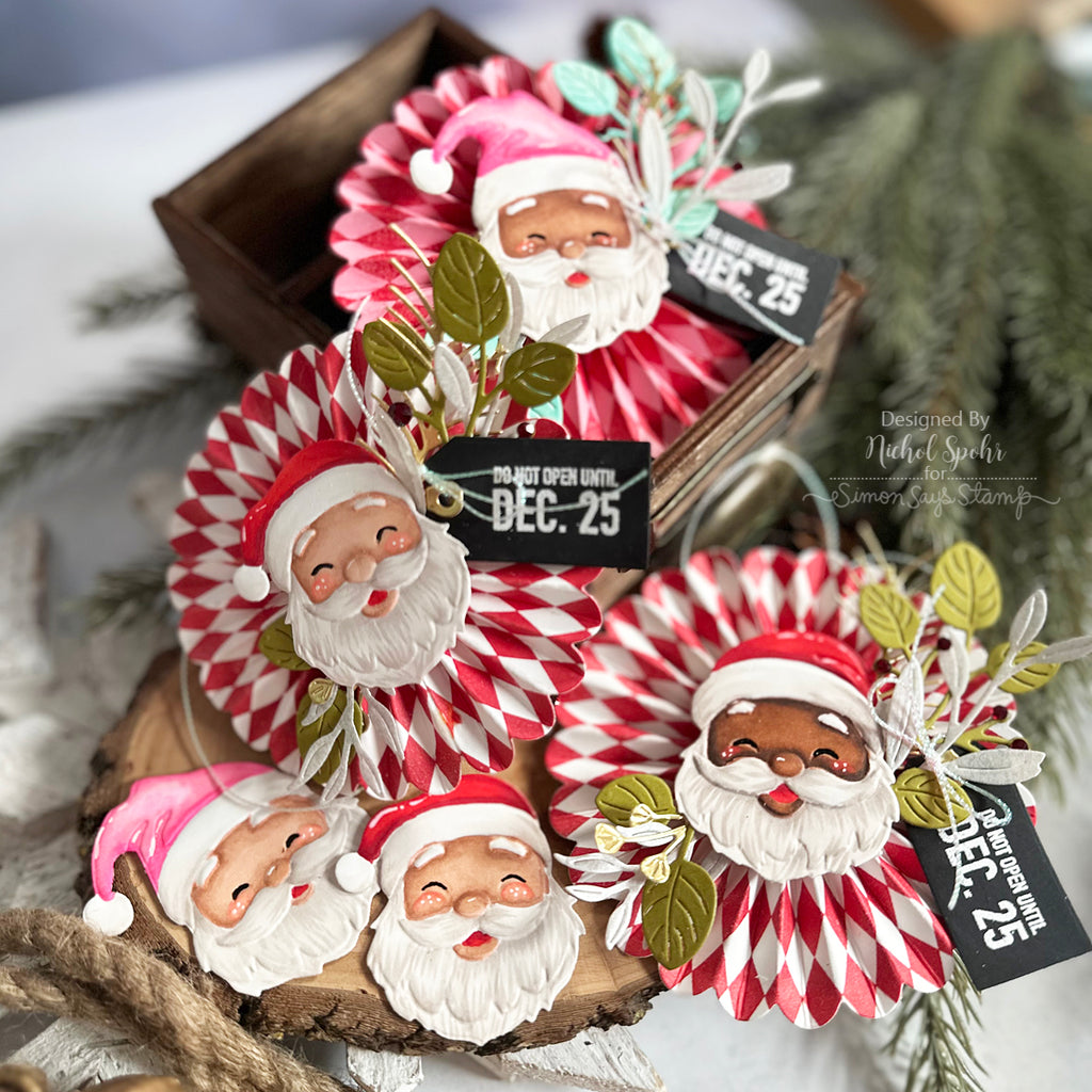 Tim Holtz Sizzix Vault Rosettes Thinlits Dies 666567 ornaments | color-code:ALT08