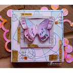 Tim Holtz Sizzix Vault Scribbly Butterfly Thinlits Dies 666564 butterfly | color-code:ALT03