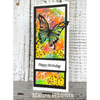 Tim Holtz Sizzix Vault Scribbly Butterfly Thinlits Dies 666564 neon | color-code:ALT02