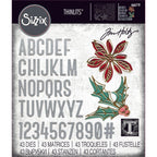 Tim Holtz Sizzix Vault Seasonal Sketch Thinlits Dies 666719