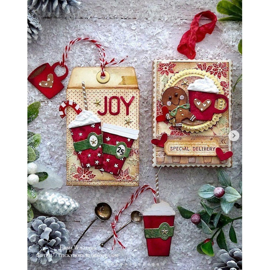 Tim Holtz Sizzix Vault Sidekick Dies with Texture Fade and