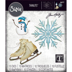 Tim Holtz Sizzix Vault Winter Wishes Thinlits Dies 666717