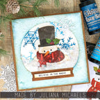 Tim Holtz Sizzix Winston Colorize Thinlits Dies 665569 snowglobe