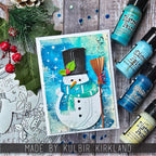 Tim Holtz Sizzix Winston Colorize Thinlits Dies 665569 sparkle