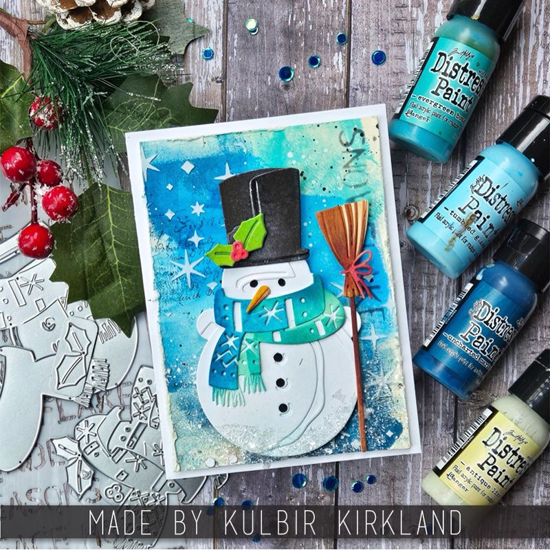 Tim Holtz Sizzix Winston Colorize Thinlits Dies 665569 sparkle