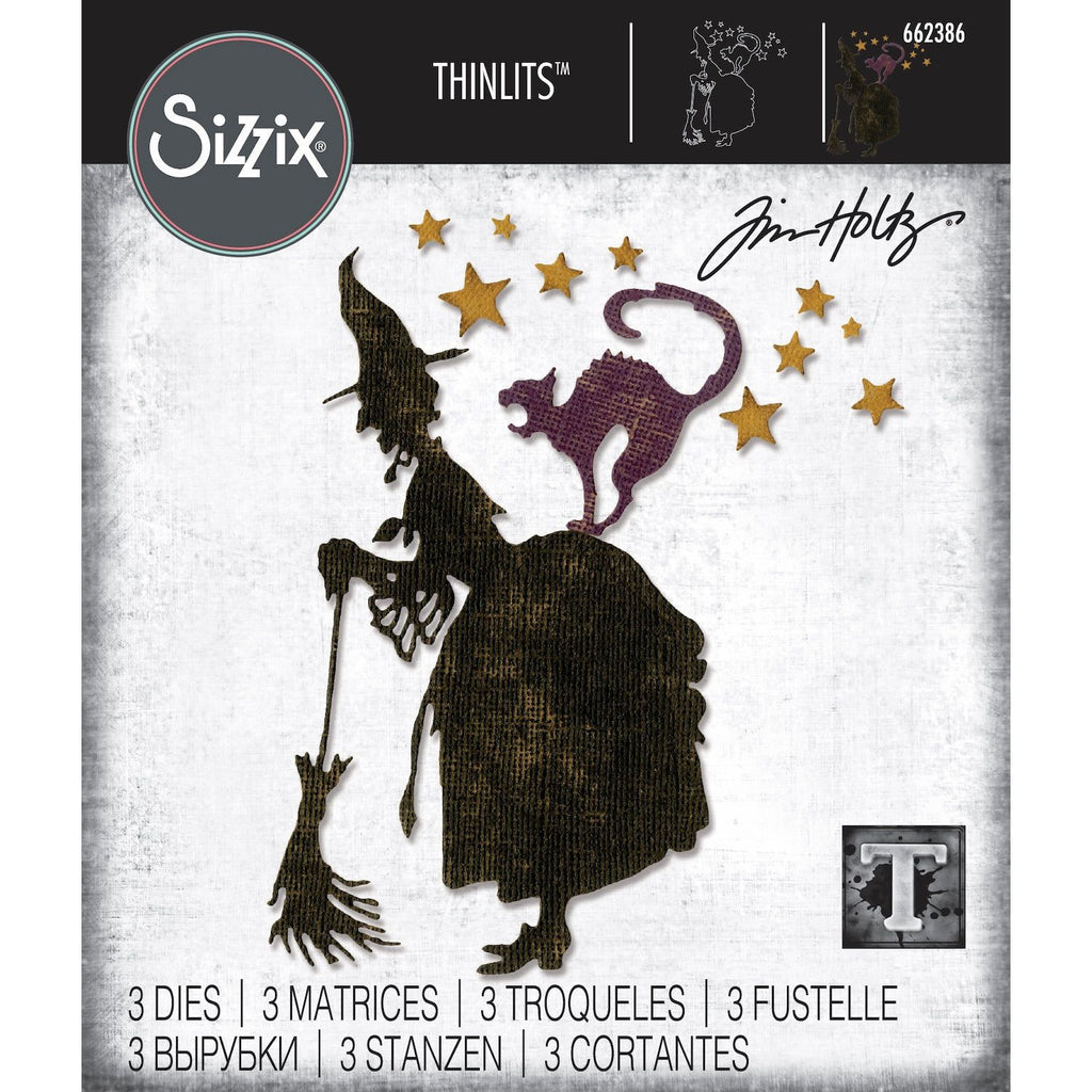 Tim Holtz Sizzix Witchcraft Thinlits Die 662386