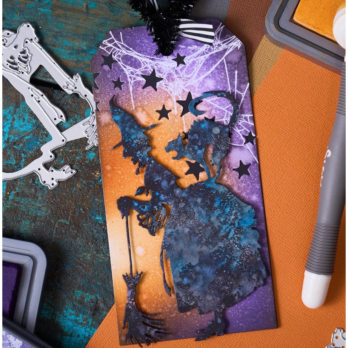 Tim Holtz Sizzix Witchcraft Thinlits Die 662386 tag