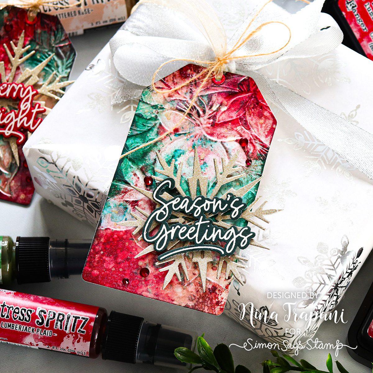 Tim Holtz Squeezed Lemonade Distress Spritz tdu86482 Christmas Tags | color-code:ALT01