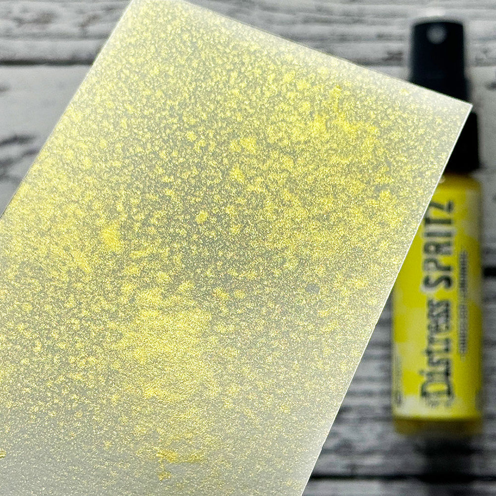 Tim Holtz Squeezed Lemonade Distress Spritz tdu86482 Color Swatch