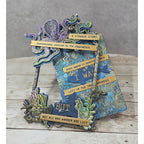 Tim Holtz Tiny Text Stamps with Simon Says Stamp Dies Bundle settx26 Octopus Tag Natalia Alton