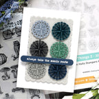 Tim Holtz Tiny Text Stamps with Simon Says Stamp Dies Bundle settx26 Take the Scenic Route Card Shari Carroll