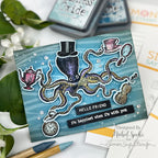 Tim Holtz Tiny Things Stamps with Simon Says Stamp Dies Bundle settt26 Octopus Friend Card Nichol Spohr | color-code:ALT02