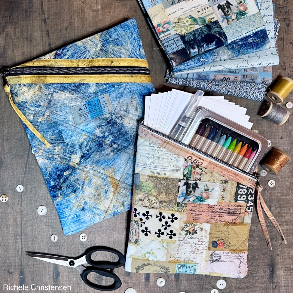 Tim Holtz Tonic 6 inch Haberdashery Scissors 2343e The Hemingway Pouch | color-code:ALT16