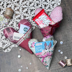 Tim Holtz Tonic Craft Mini Snips Scissors 816e Fabric Pocket Hearts | color-code:ALT02