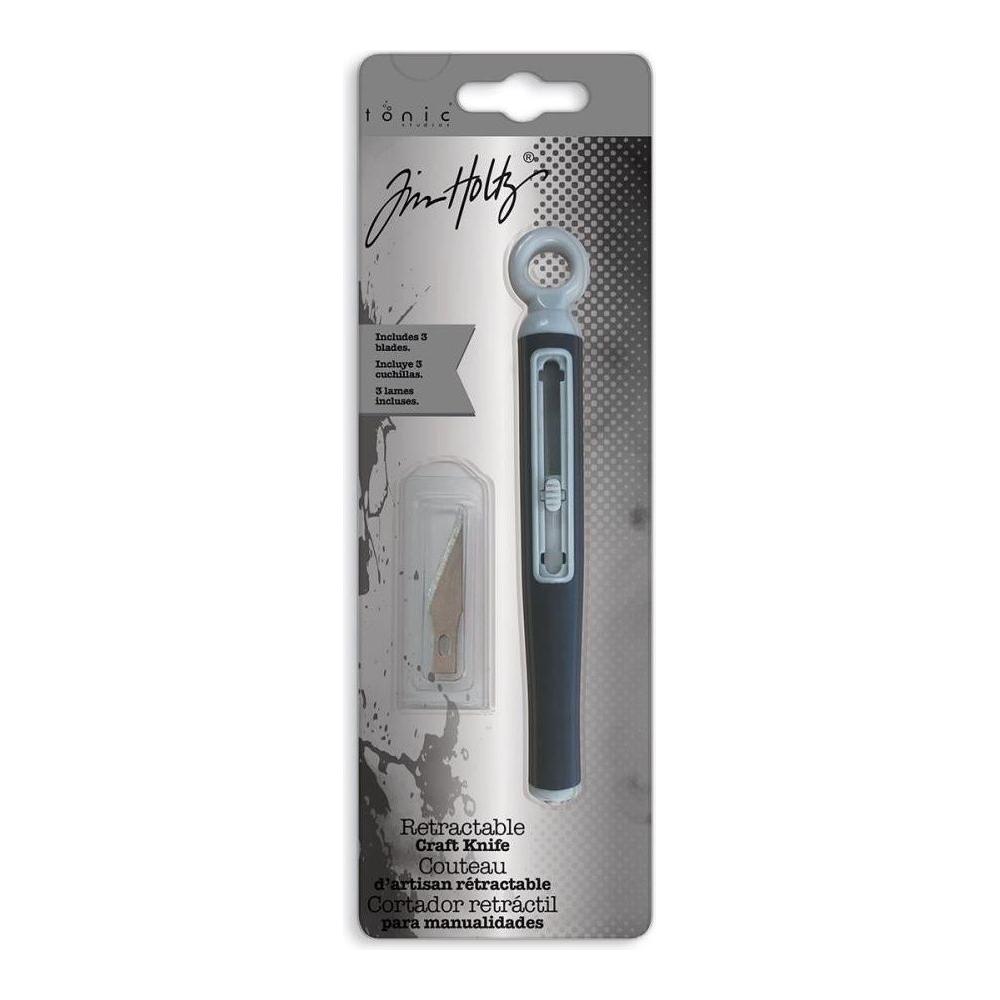Tim Holtz Tonic Media Ruler And Craft Knife Bundle Blade Packaging