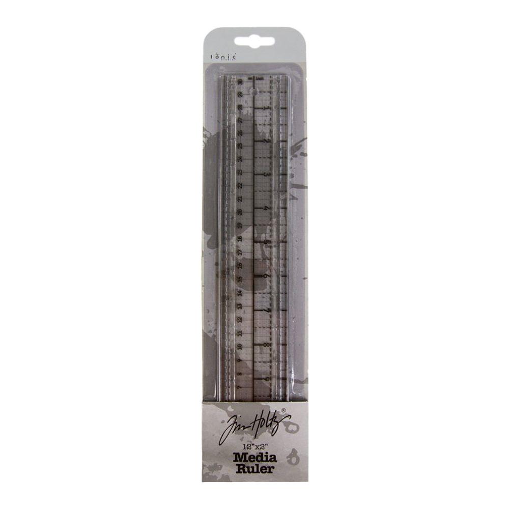 Tim Holtz Tonic Media Ruler And Craft Knife Bundle Ruler In Packaging