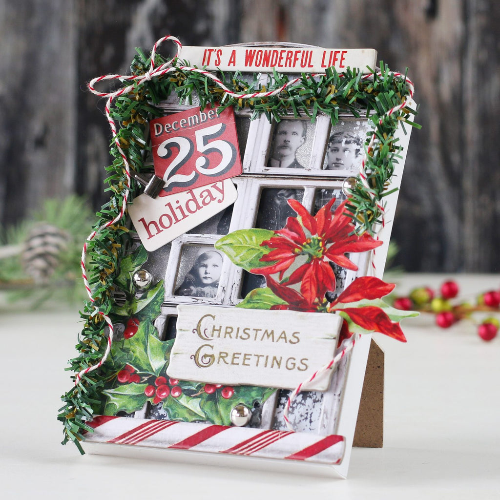 Tim Holtz Tonic Titanium Snip Scissors 817e Christmas Collage | color-code:ALT14