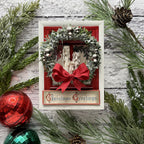 Tim Holtz Tonic Titanium Snip Scissors 817e Holiday Wreath Framed Art | color-code:ALT18