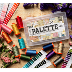Tim Holtz for Aurifil Pack of 12 Large Thread Spools Palette TH50PC12 glamour shot