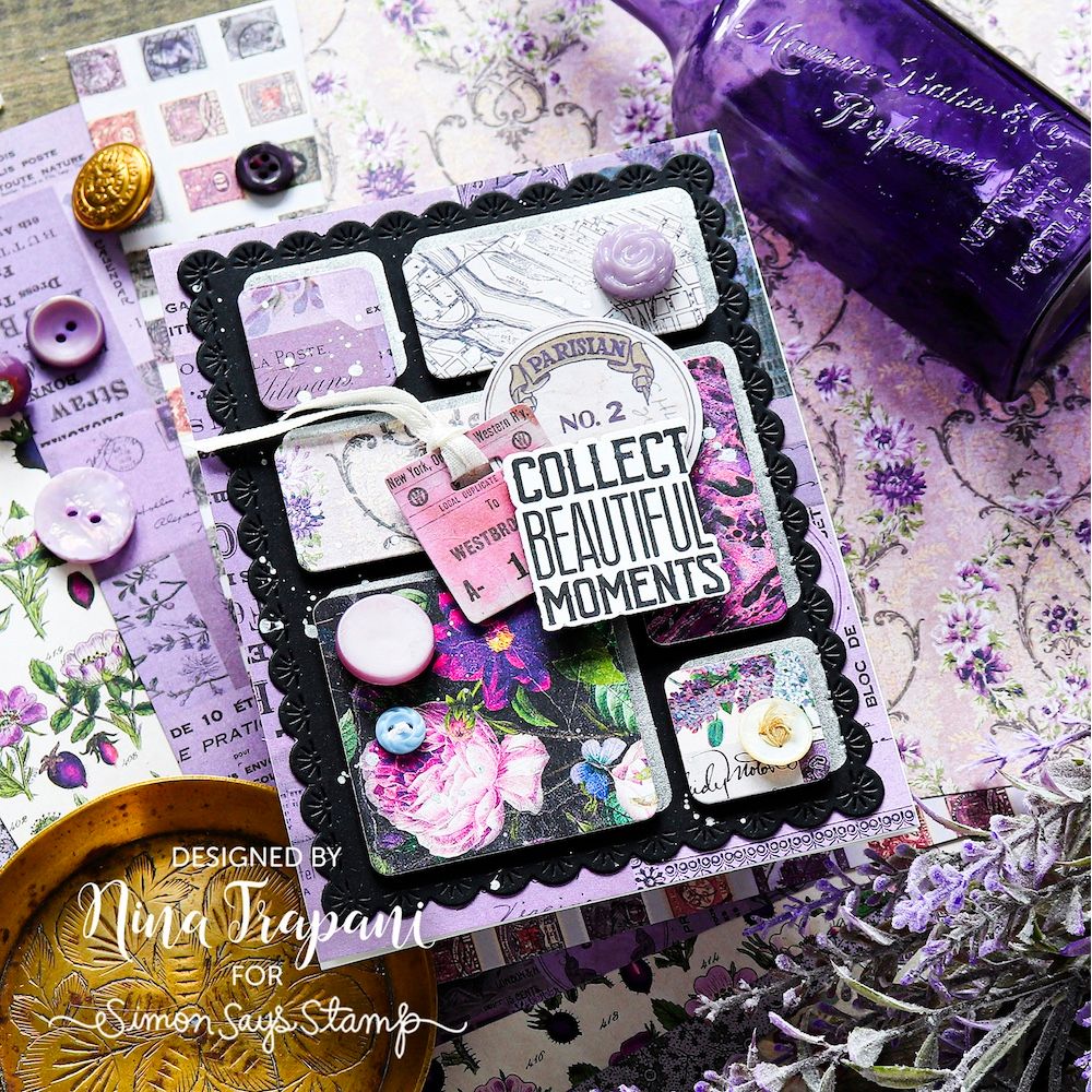 Tim Holtz idea-ology 12 x 12 Palette Paper Collection July 2026 I Want It All Bundle collect beautiful moments