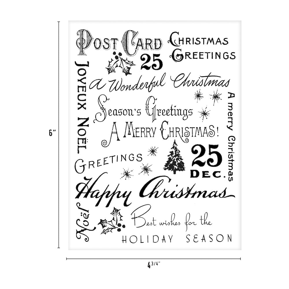 Tim Holtz idea-ology 2024 Christmas Collage Paper th94409 product
