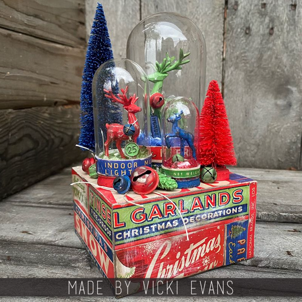 Tim Holtz idea-ology 2024 Christmas Emporium Layers th94420 vicki