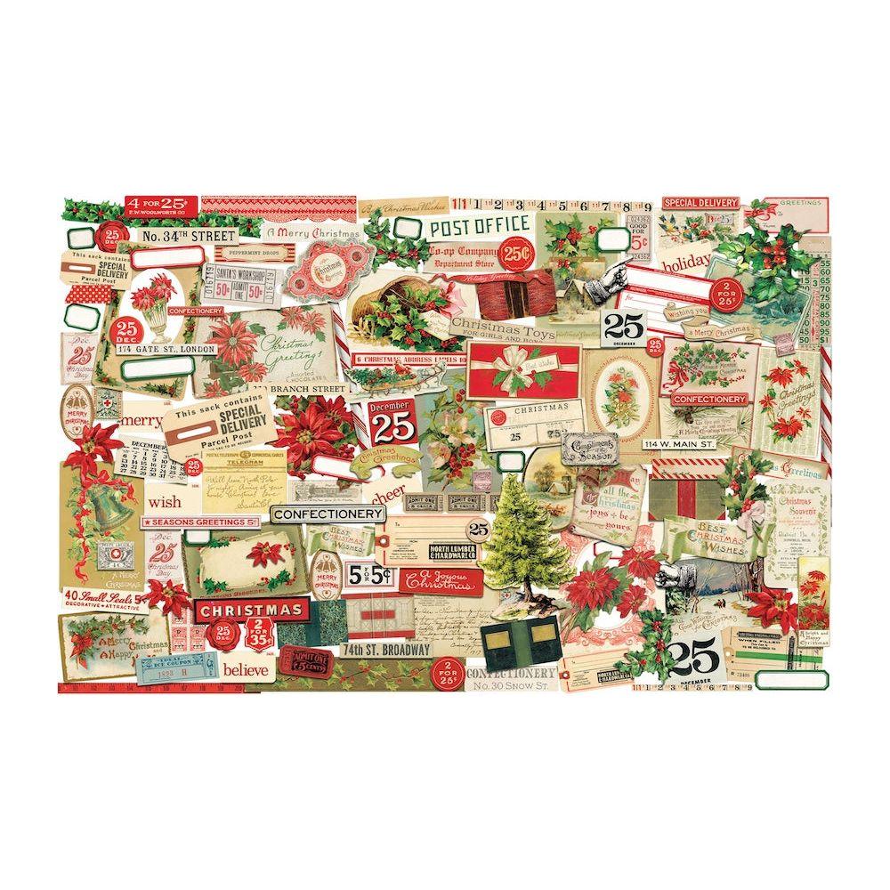 Tim Holtz idea-ology 2024 Christmas Ephemera Pack th94411 product