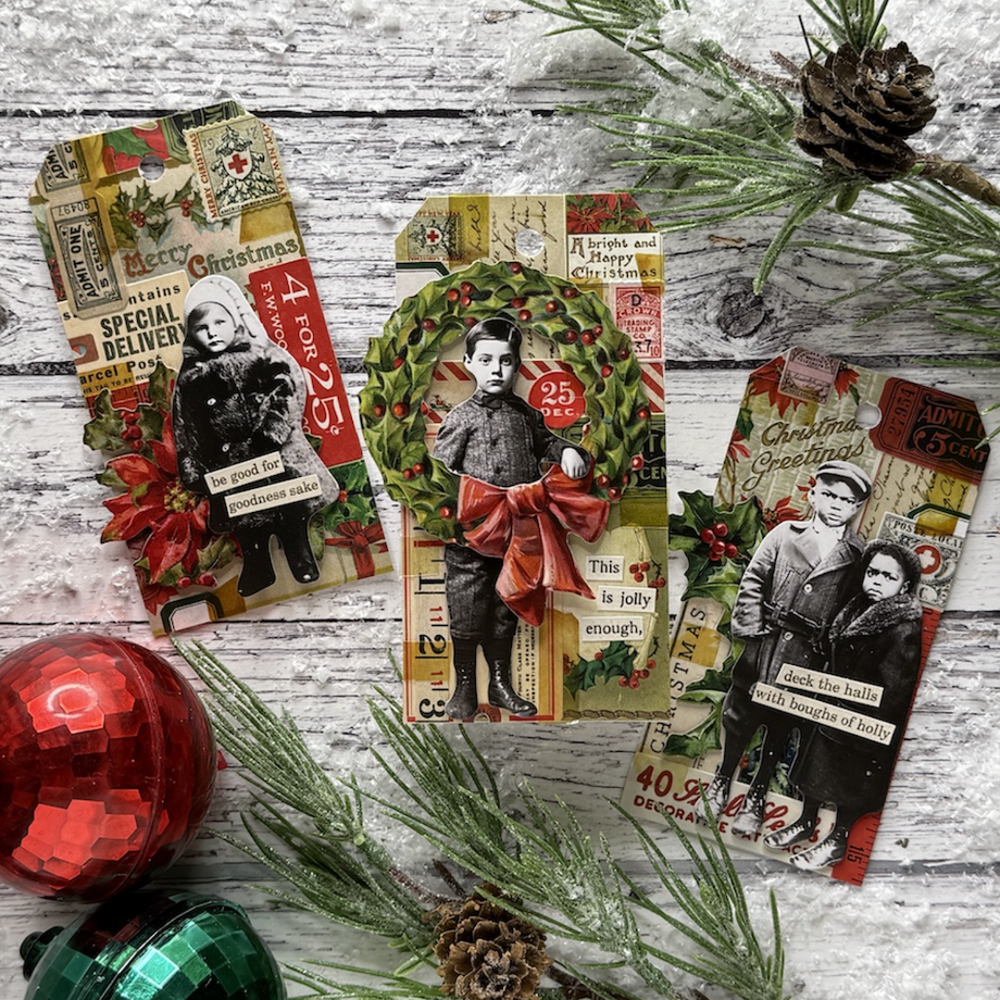 Tim Holtz idea-ology 2024 Christmas Ephemera Pack th94411 – Simon