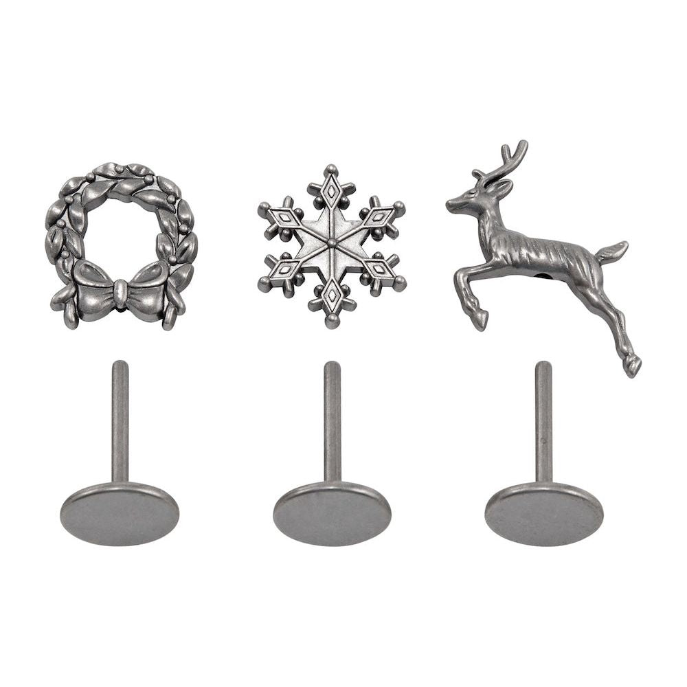Tim Holtz idea-ology 2024 Christmas Figure Stands th94412 product pieces