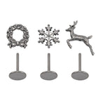 Tim Holtz idea-ology 2024 Christmas Figure Stands th94412 product pieces