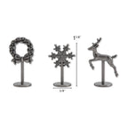 Tim Holtz idea-ology 2024 Christmas Figure Stands th94412 size
