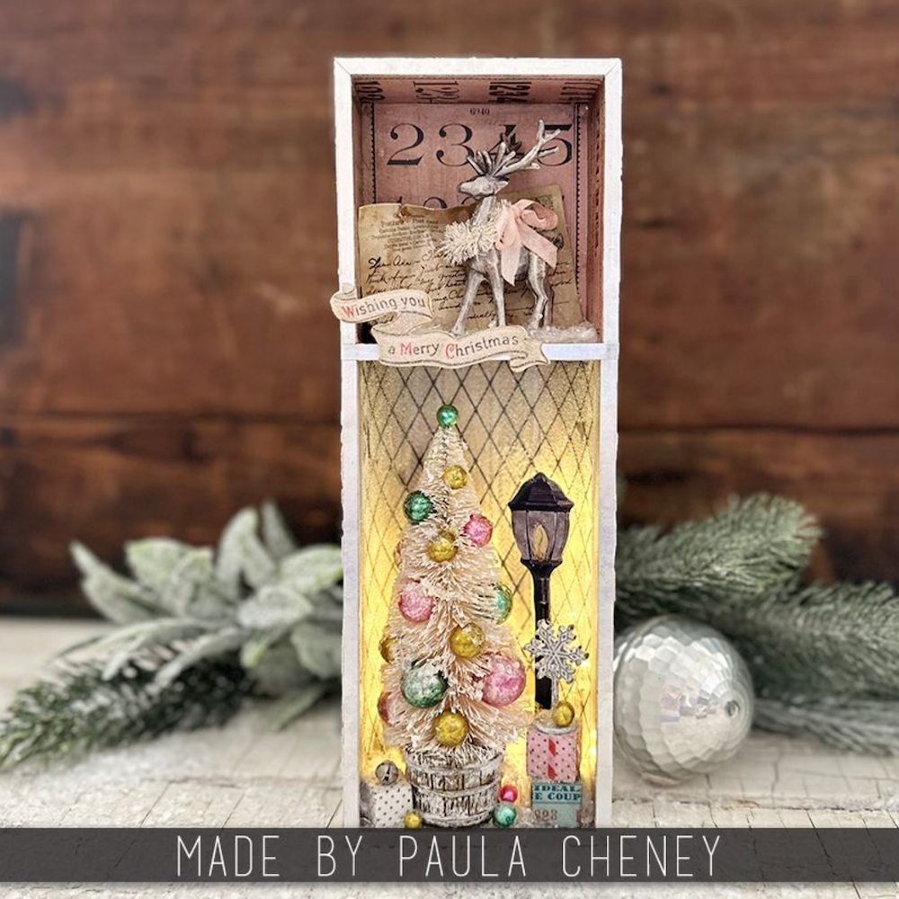Tim Holtz idea-ology 2024 Christmas Woodlands Garland th94418 paula