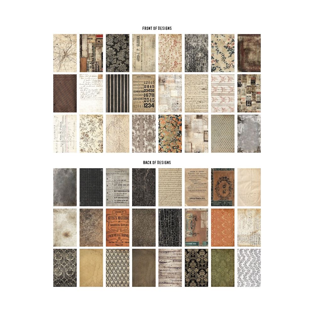 Tim Holtz idea-ology 2024 Halloween Backdrops th94389