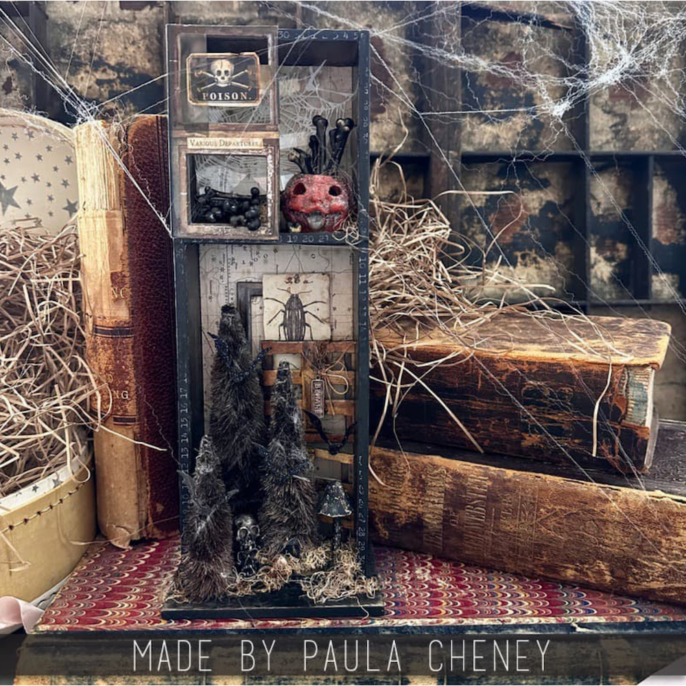 Tim Holtz idea-ology 2024 Halloween Boneyard th94391 poison