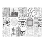 Tim Holtz idea-ology 2024 Halloween Collage Paper th94393