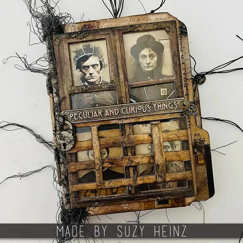 Tim Holtz idea-ology 2024 Halloween Sticker Book th94402
