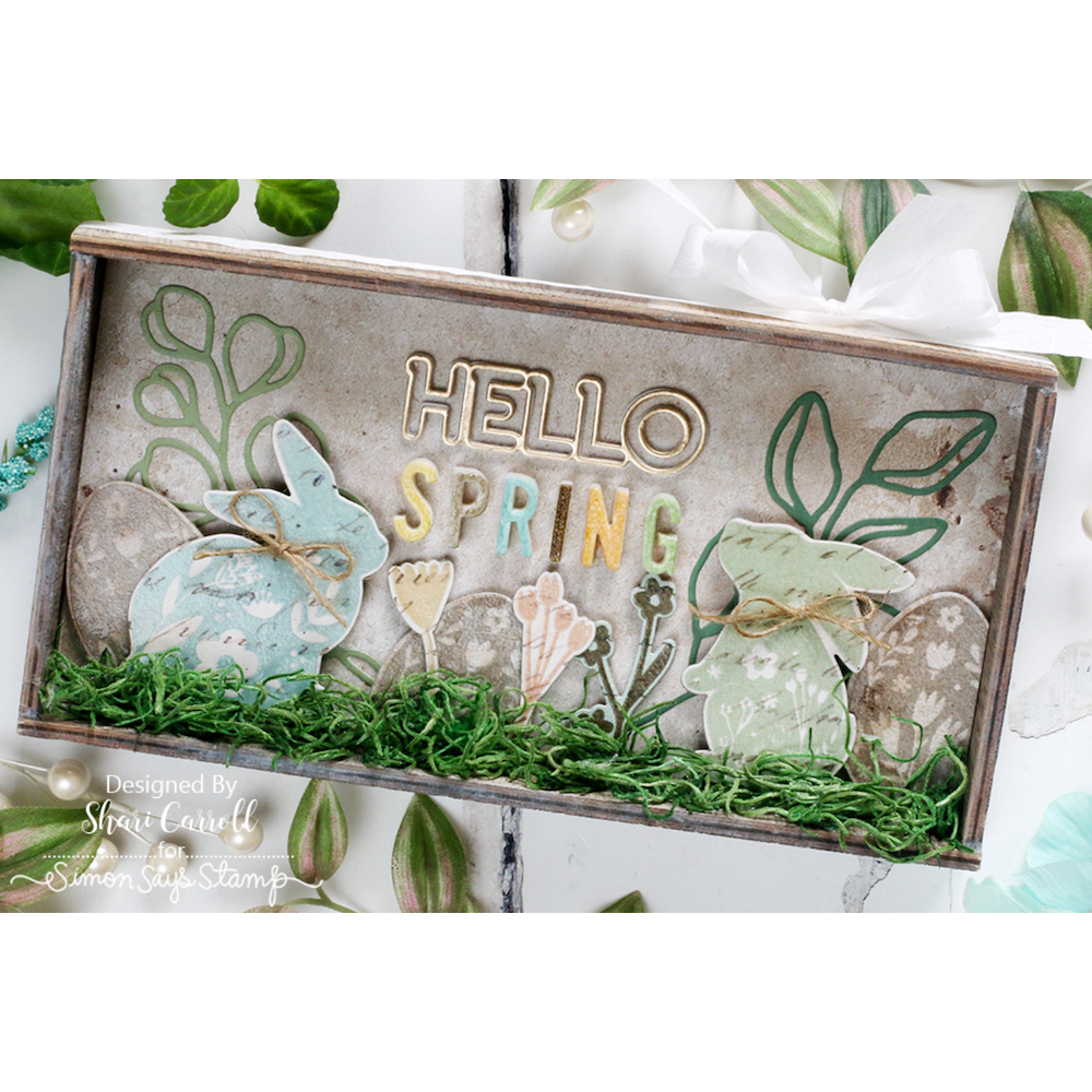 Tim Holtz idea-ology 2024 Typography th94417 spring | color-code:ALT01