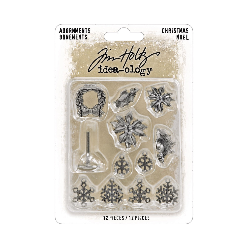 Tim Holtz idea-ology 2025 Christmas Adornments th94445