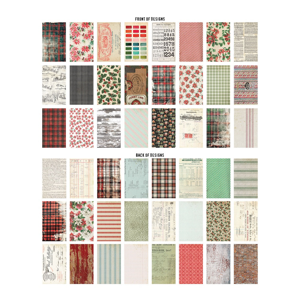 Tim Holtz idea-ology 2025 Christmas Backdrops th94443 product