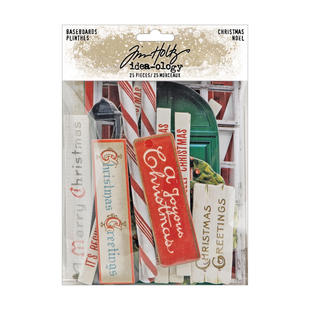 Tim Holtz idea-ology 2025 Christmas Baseboards th94444