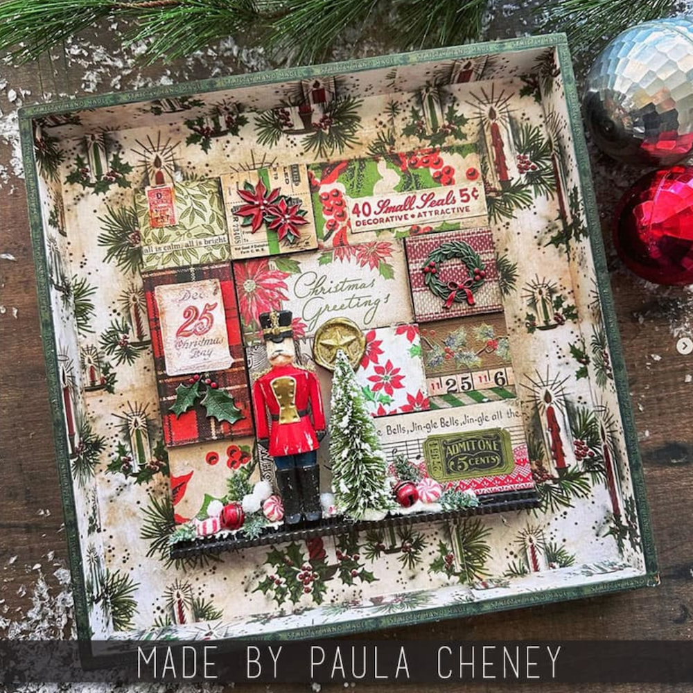 Tim Holtz idea-ology 2025 Christmas Ephemera th94447 nutcrcker