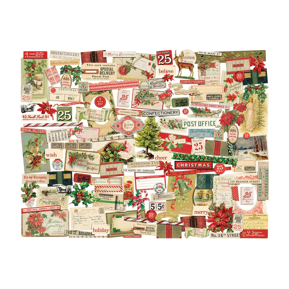 Tim Holtz idea-ology 2025 Christmas Ephemera th94447 product