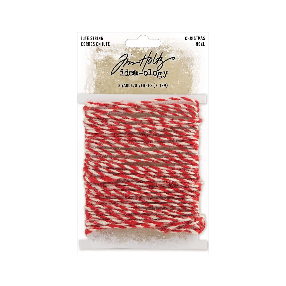 Tim Holtz idea-ology 2025 Christmas Jute String th94448