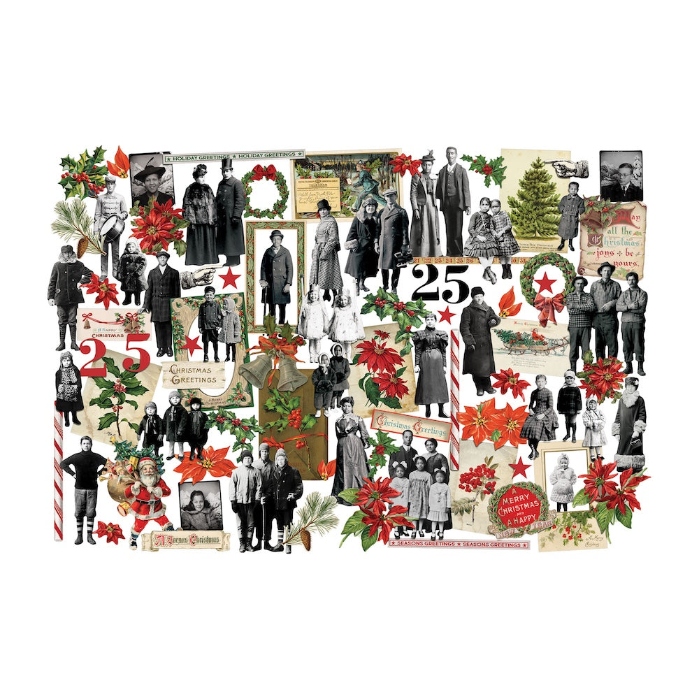 Tim Holtz idea-ology 2025 Christmas Layers and Paper Dolls th94449 product