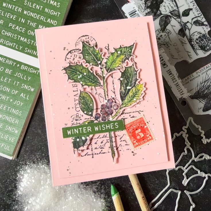 Tim Holtz idea-ology 2025 Christmas Sticker Book th94451 Cherion | color-code:ALT02