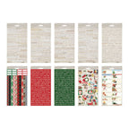 Simon Says Stamp Pine and Post Gift Card Envelope Wafer Dies and Tim Holtz idea-ology 2025 Christmas Sticker Book Bundle