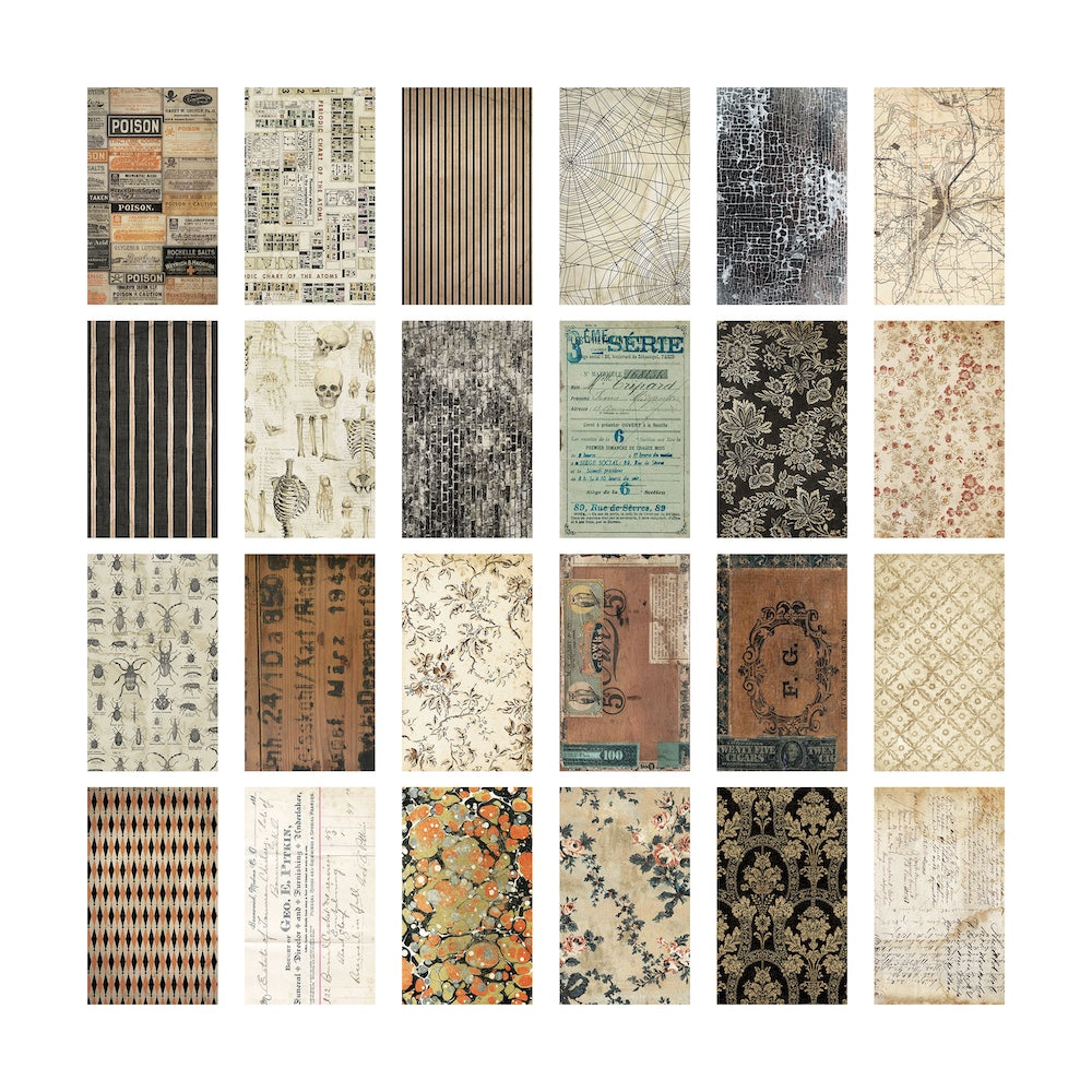 Tim Holtz idea-ology 2025 Halloween Backdrops th94433 front